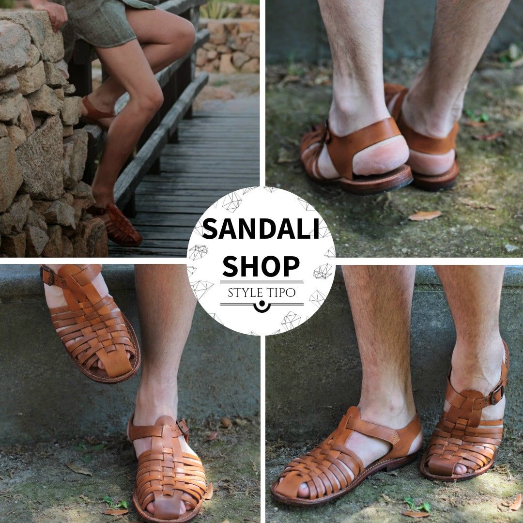 Sandali uomo chiusi discount davanti