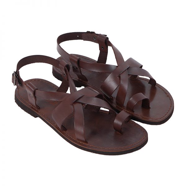 Strappy jesus sandals deals