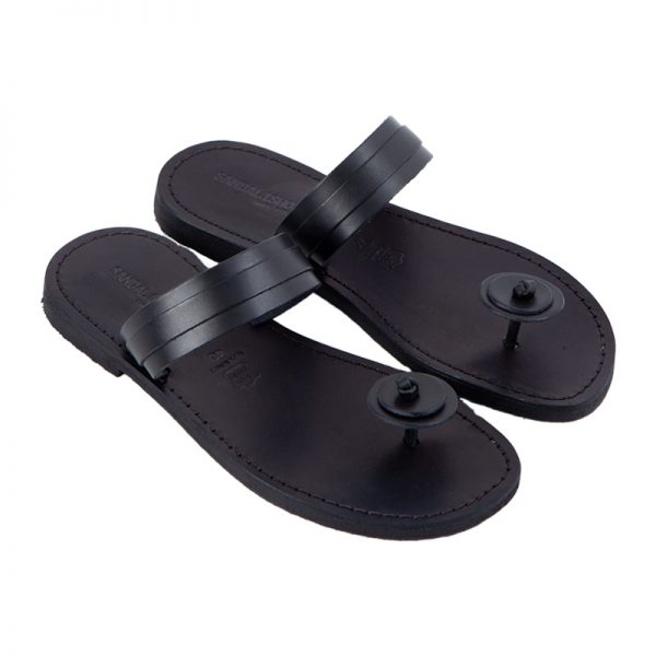 Men's Bottone Thong sandals in Brown - Sandalishop.it