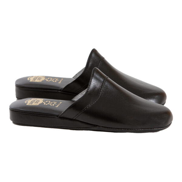 Pantofole da uomo in pelle sale