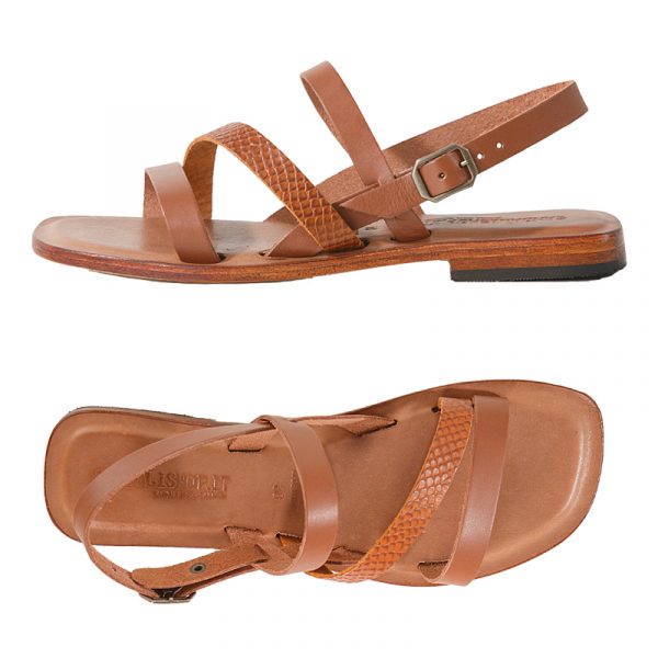 Cognac strappy sandals deals