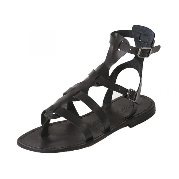 sandali gladiatore made in italy uomo