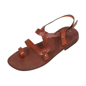 sandalo maschile in cuoio