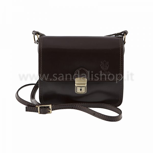 Borsa artigianale tracolla Free unisex testa di moro Sandalishop