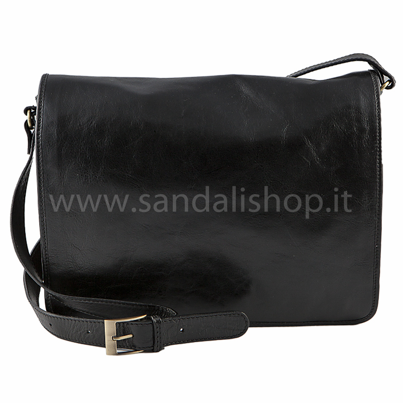 Borsa tracolla Notebook unisex nero