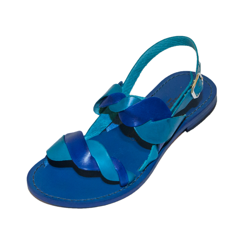 sandali blu donna