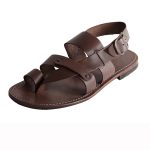 Men’s Caffe Strappy sandals in Brown