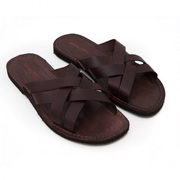 Men's Chidro Slide sandals in Brown