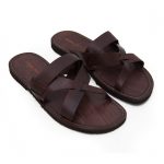 Men’s Turne Slide sandals in Brown