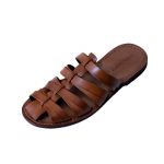 Men’s Tuscany Slide sandals in Cognac