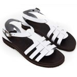 Women’s Leverano Gladiator sandals in White