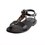 Women’s Star Gladiator sandals in Black