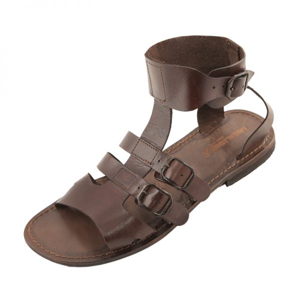 Men s Macho Gladiator sandals in Brown Sandalishop