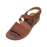 Men’s Fratellanza Gladiator sandals in Cognac