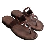 Women’s Egizio Thong sandals in Brown