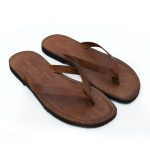 Men’s Maldive Thong sandals in Cognac