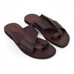 Men’s Versosud Thong sandals in Brown