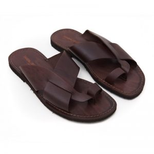 Men's Versosud Thong sandals in Brown