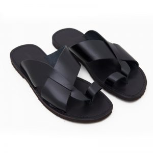 Men's Versosud Thong sandals in Black