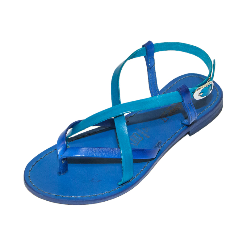Sandali blu bassi deals