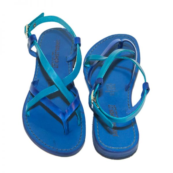 Sandali blu on sale da donna