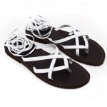 Women’s Copertino Lace up sandals in White