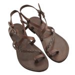 Women’s Treccia Strappy sandals in Brown