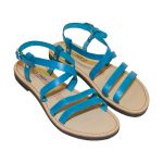 Women’s Ibiza Strappy sandals in Turquoise