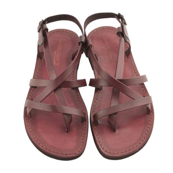 Men's Salentino Strappy sandals in Bordeaux - Sandalishop.it