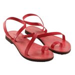 Women’s Amore Lace up sandals in Red